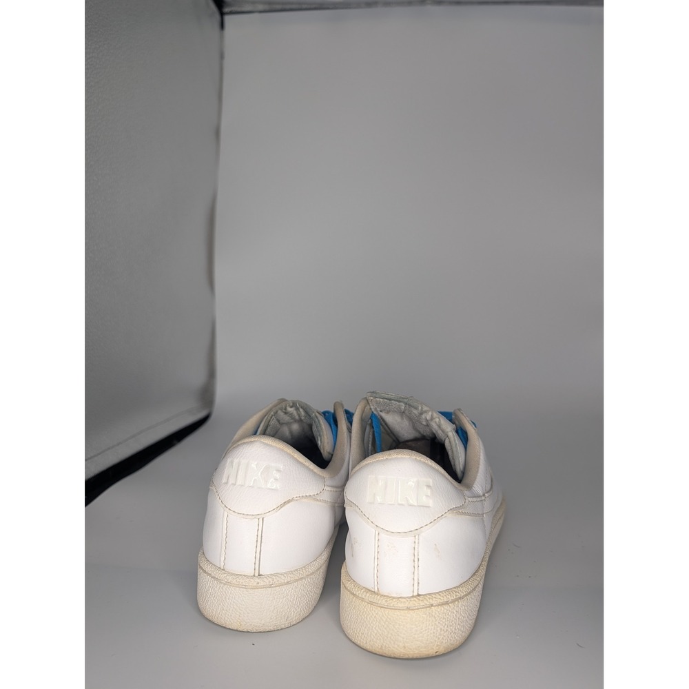 Nike Court Royale 2 Low White Leather Blue Lace Sneakers Women 9 CU9038-100 - Picture 3 of 6